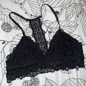 Aerie Black Bralette
